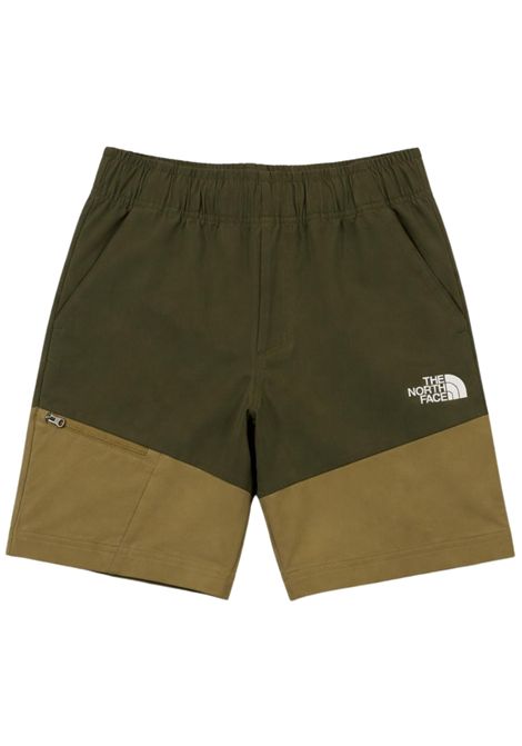 Green nylon children's Bermuda shorts THE NORTH FACE | AY2M8JVERDE